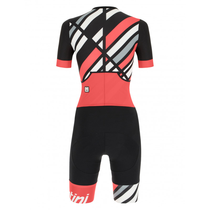 REDUX RAGGIO - SHORT SLEEVE TRIATHLON SUIT WOMAN