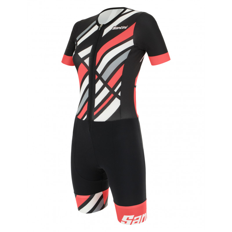 REDUX RAGGIO - SHORT SLEEVE TRIATHLON SUIT WOMAN